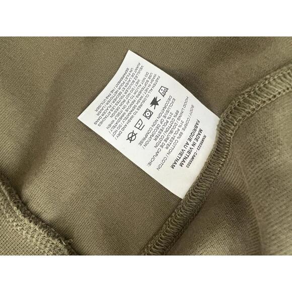 $110 Air Jordan Dri-Fit Sport Hoop Fleece Zip Hoodie Size Small Men Olive FV8602 - Picture 7 of 7